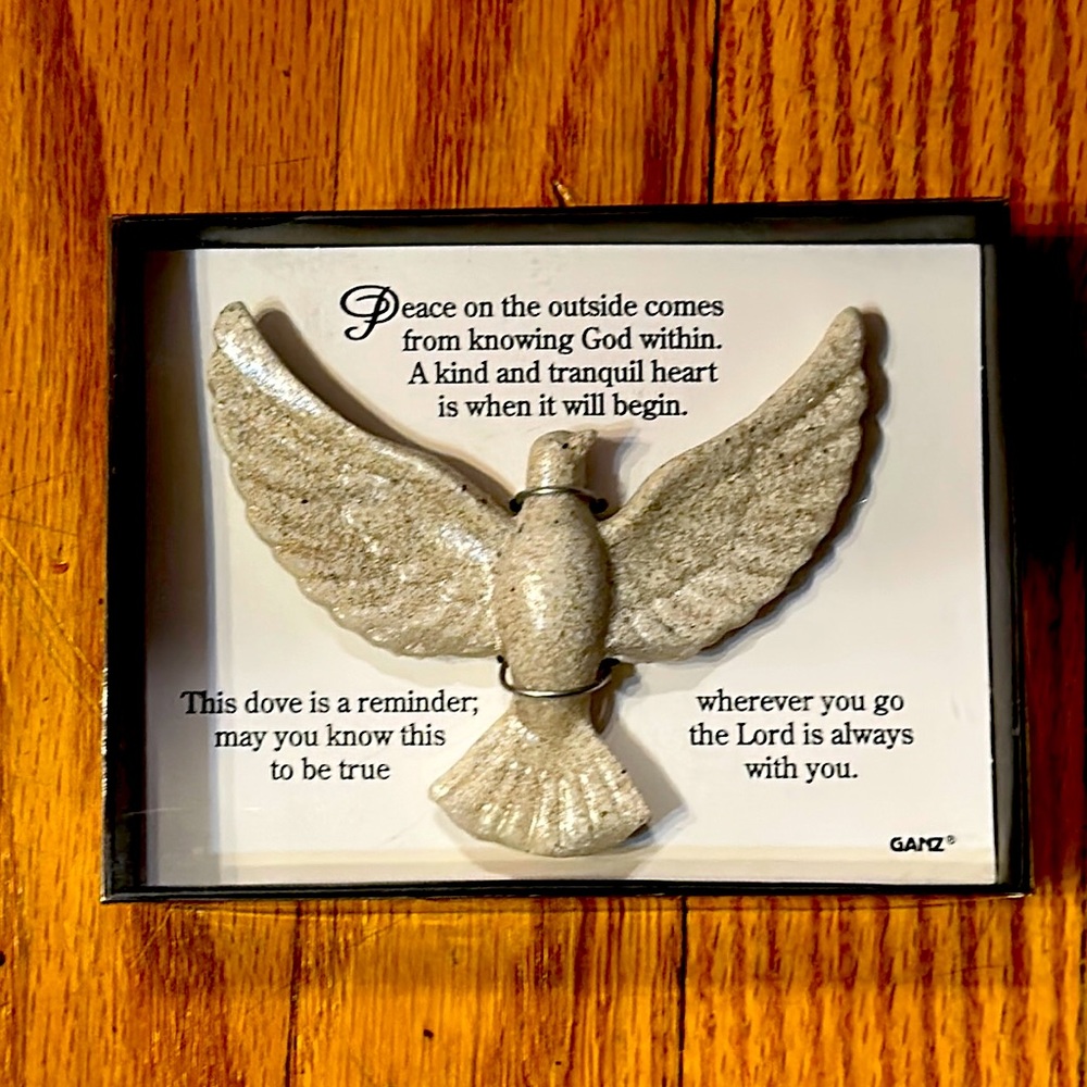 Peace Dove new in box . A perfect gift for that special someone .